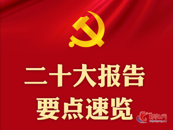 一图速览！二十大报告要点来了