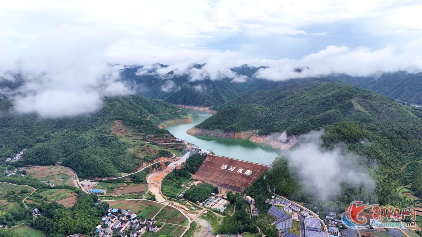 郧阳：滔河流域风景如画