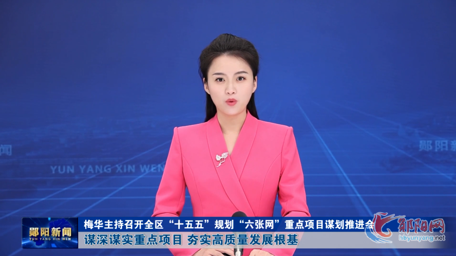 梅华主持召开全区“十五五”规划“六张网”重点项目谋划推进会 谋深谋实重点项目 夯实高质量发展根基