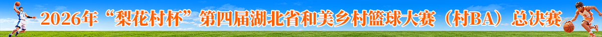 2026年“梨花村杯”第四届湖北省和美乡村篮球大赛（村BA）总决赛